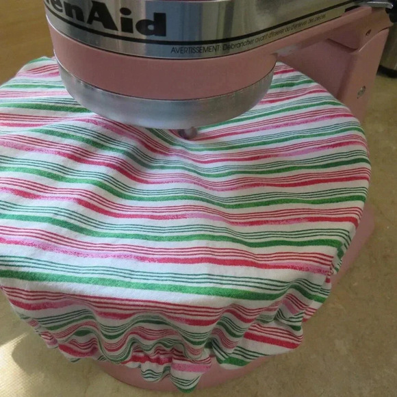 Reversible Christmas Bowl Covers, Set of 3,  Kitchenaid Bowl Cover - Picture 6 of 6